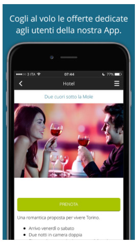 app hotel per comunicare offerte